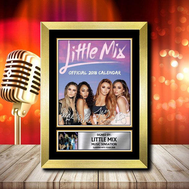 Little Mix Summer Hits Tour 2018 2 - Signed Autographed Music Star Print