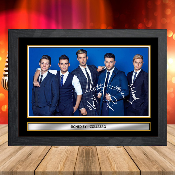 Collabro 2 - Signed Autographed Music-Landscape Star Print