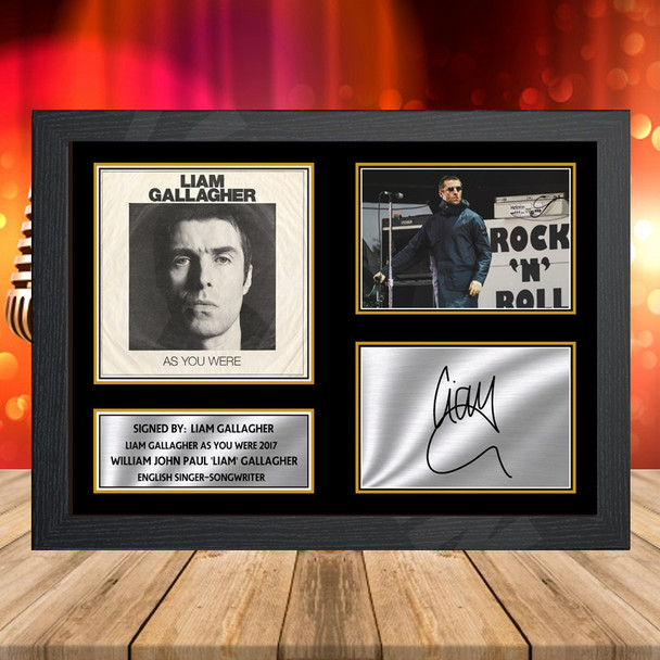Liam Gallagher As You Were 2017 1 - Signed Autographed Music-Landscape Star Print