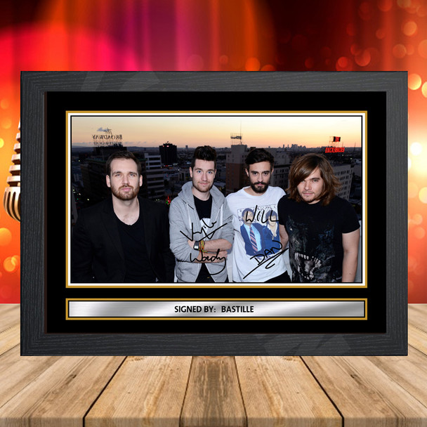 Bastille 2 - Signed Autographed Music-Landscape Star Print