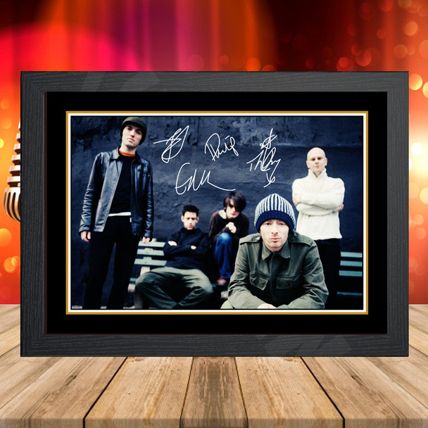 Radiohead 3 - Signed Autographed Music-Landscape Star Print