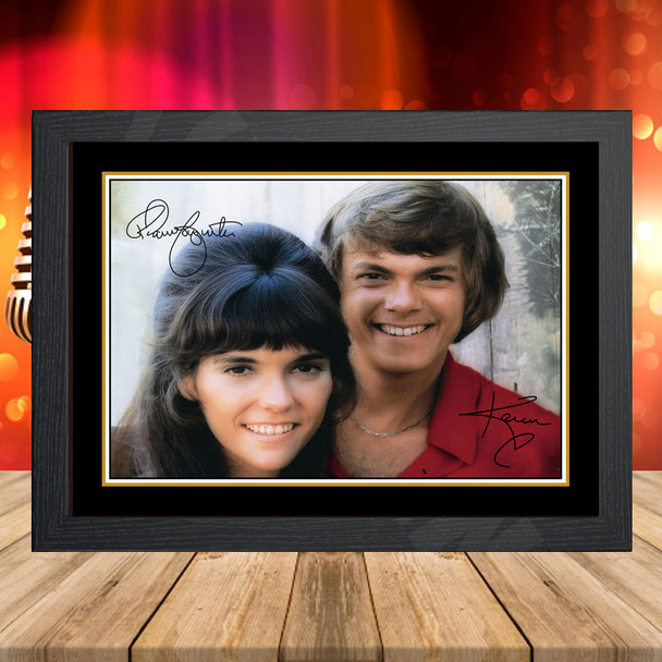 The Carpenters - Signed Autographed Music-Landscape Star Print