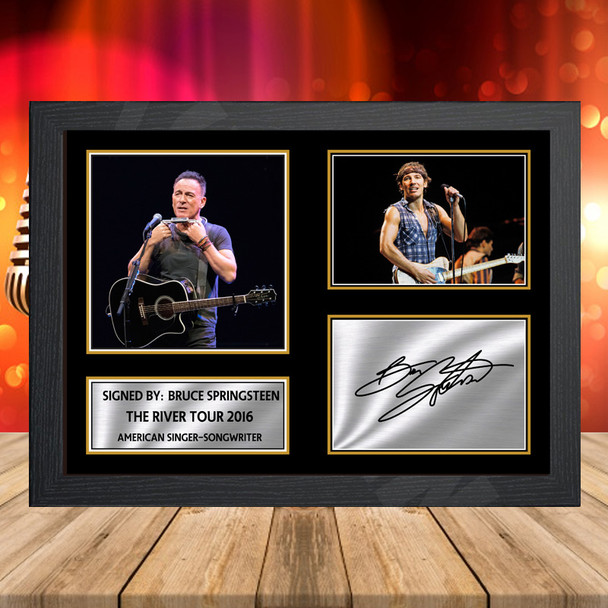 Bruce Springsteen The River Tour 2016 - Signed Autographed Music-Landscape Star Print
