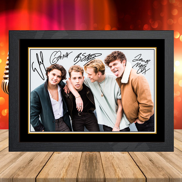 The Vamps - Signed Autographed Music-Landscape Star Print