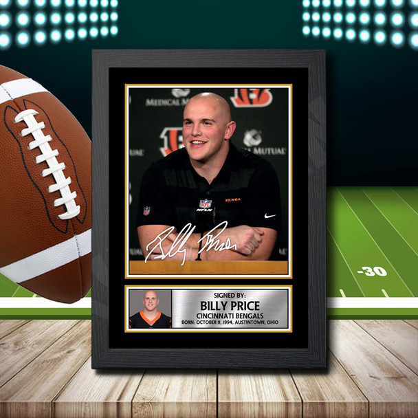 Billy Price - Signed Autographed NFL Star Print