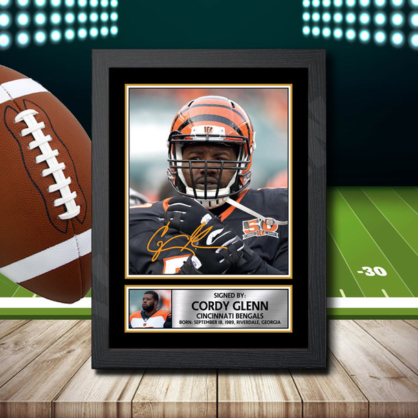 Cordy Glenn 2 - Signed Autographed NFL Star Print