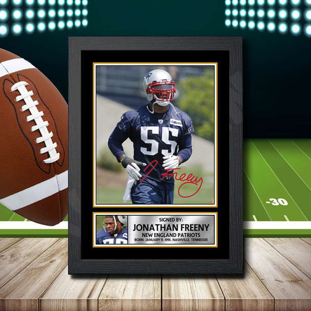 Jonathan Freeny 2 - Signed Autographed NFL Star Print