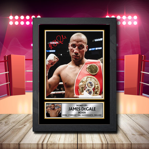 James Degale - Signed Autographed Boxing Star Print