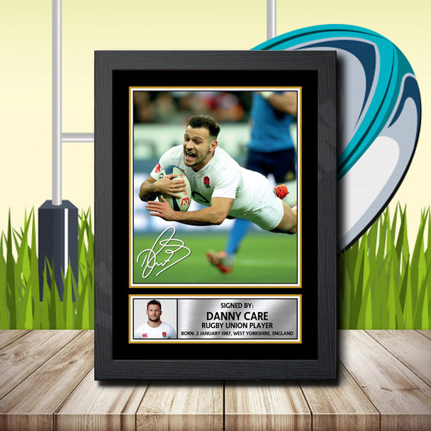 Danny Care 1 - Signed Autographed Rugby Star Print