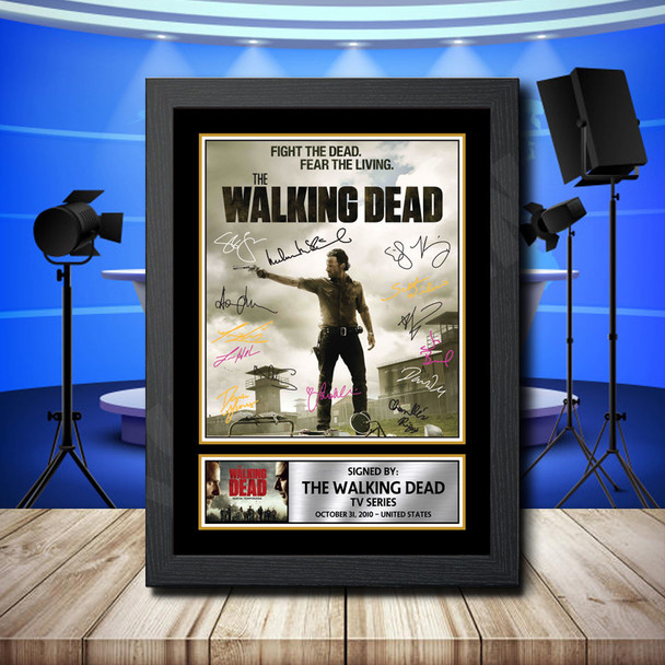 Andrew Lincoln The Walking Dead 2 - Signed Autographed Television Star Print