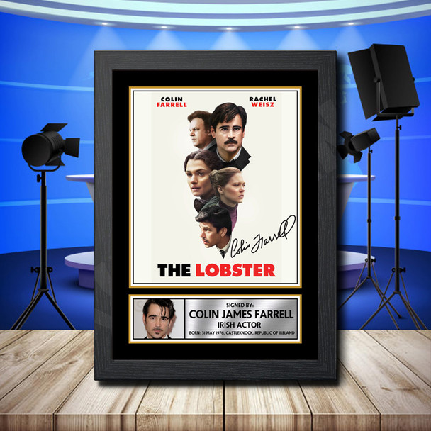 Colin Farrell 1 Signed Autographed Television Star Poster Print Framed Merch Gift