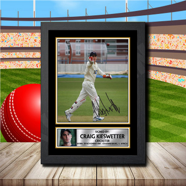 Craig Kieswetter 2 - Signed Autographed Cricket Star Print