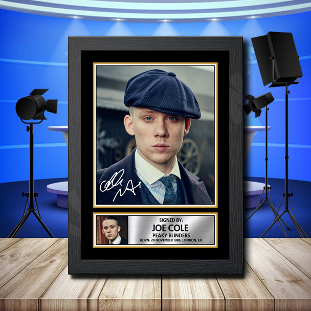 Joe Cole 1 - Signed Autographed Television Star Print