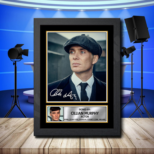 Peaky Blinders Cillian Murphy 1 - Signed Autographed Television Star Print