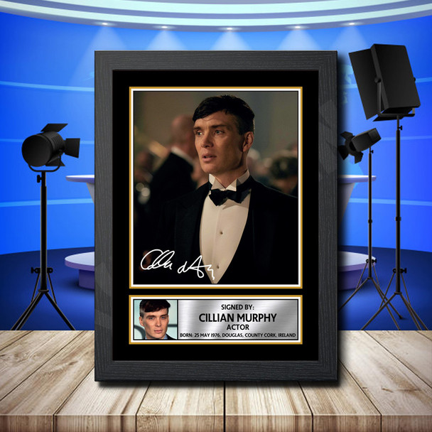 Peaky Blinders Cillian Murphy 2 - Signed Autographed Television Star Print