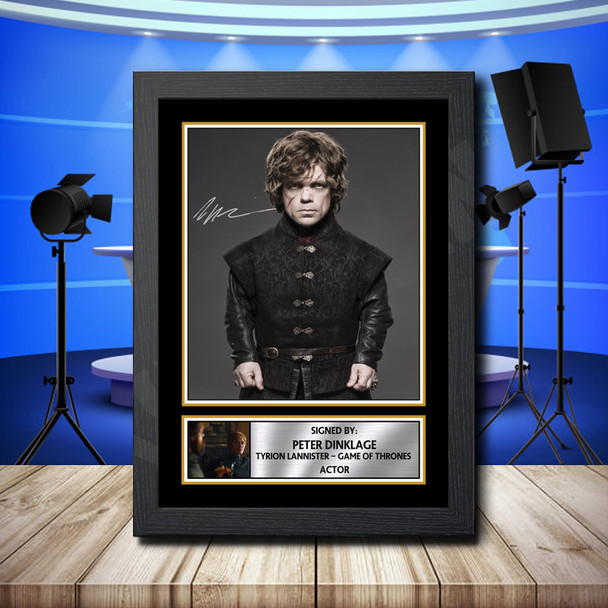 Peter Dinklage - Signed Autographed Television Star Print