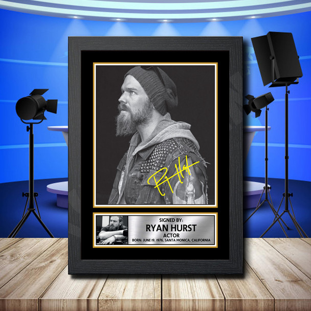 Ryan Hurst - Signed Autographed Television Star Print