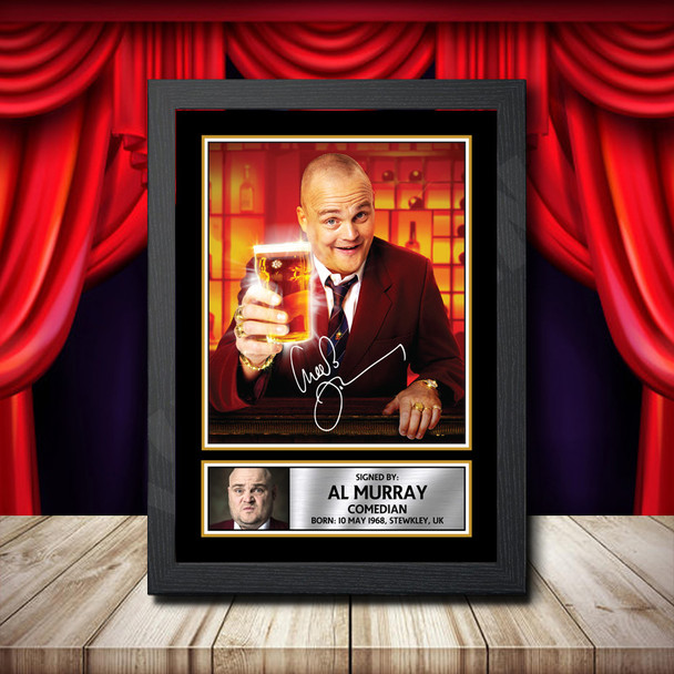 Al Murray - Signed Autographed Comedy Star Print