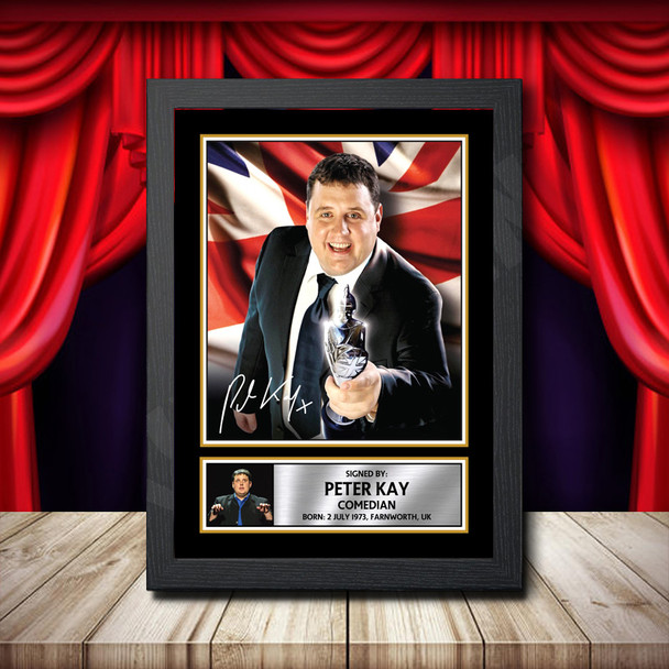 Peter Kay - Signed Autographed Comedy Star Print