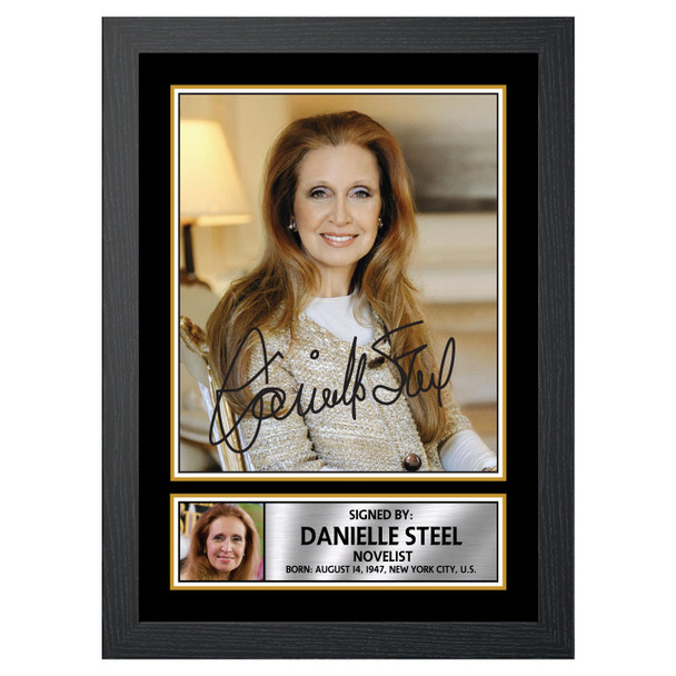 Danielle Steel M198 - Authors - Autographed Poster Print Photo Signature GIFT