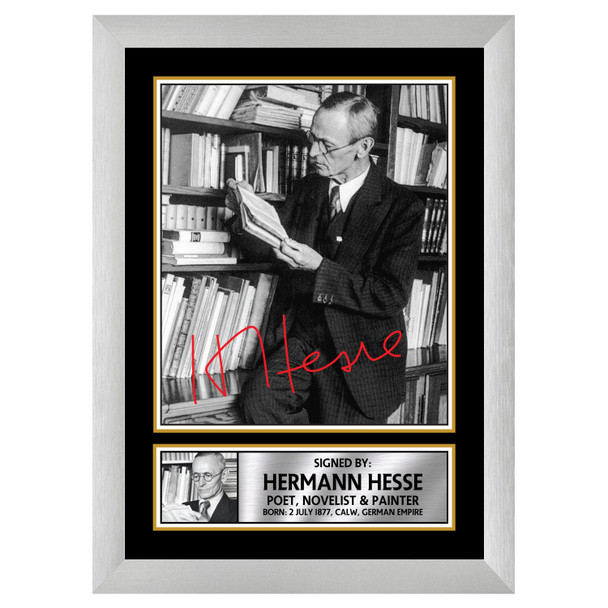 Hermann Hesse M217 - Authors - Autographed Poster Print Photo Signature GIFT