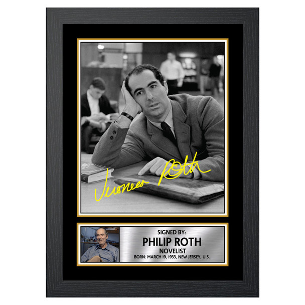 Roth Signature M268 - Authors - Autographed Poster Print Photo Signature GIFT