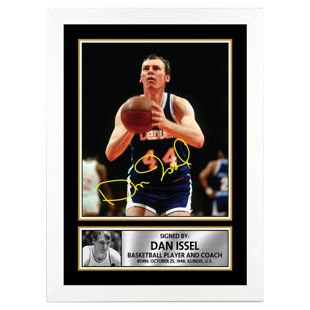 Dan Issel - Basketball Player - Autographed Poster Print Photo Signature GIFT