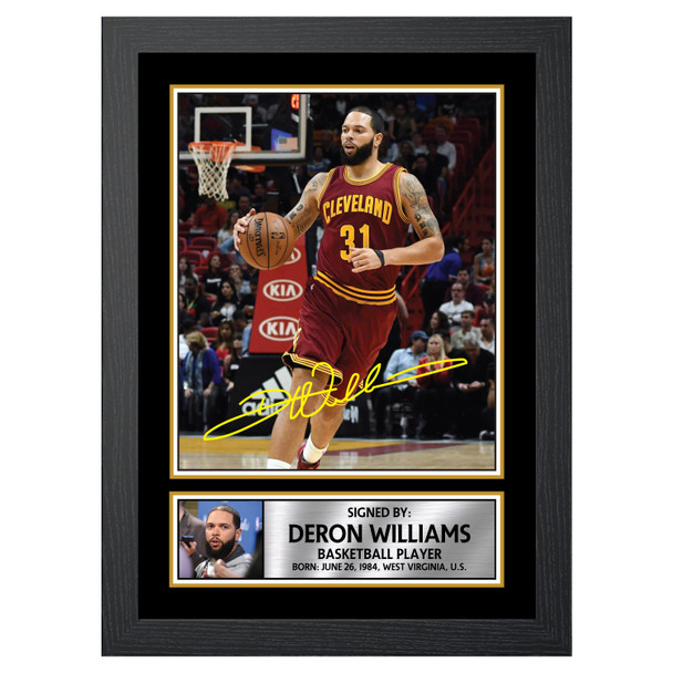 Deron Williams 2 - Basketball Player - Autographed Poster Print Photo Signature GIFT