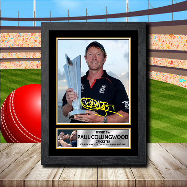 Paul Collingwood 2 - Signed Autographed Cricket Star Print