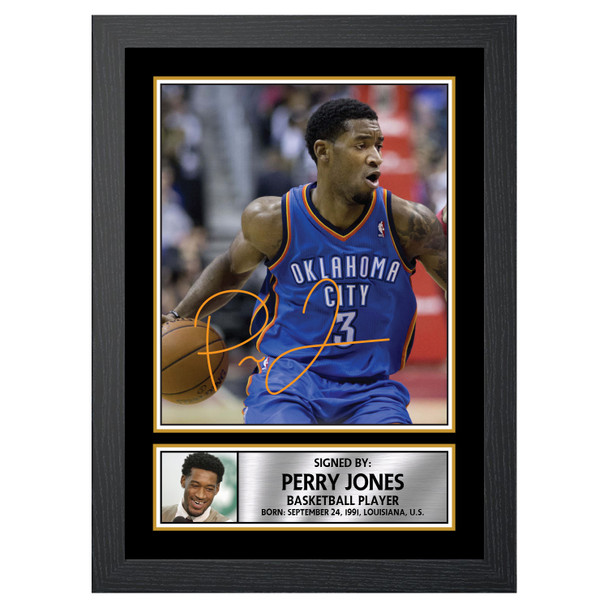 Perry Jones M076 - Basketball Player - Autographed Poster Print Photo Signature GIFT