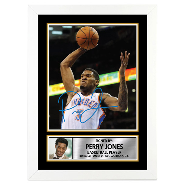 Perry Jones M077 - Basketball Player - Autographed Poster Print Photo Signature GIFT