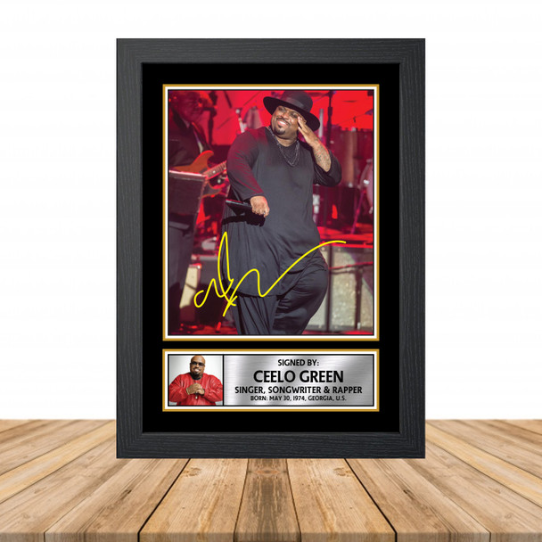 Cee Lo Green M821 - Television - Autographed Poster Print Photo Signature GIFT