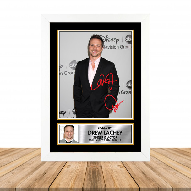Drew Lachey M836 - Television - Autographed Poster Print Photo Signature GIFT