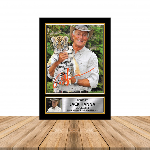 Jack Hanna M852 - Television - Autographed Poster Print Photo Signature GIFT