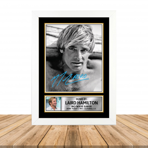 Laird Hamilton M869 - Television - Autographed Poster Print Photo Signature GIFT