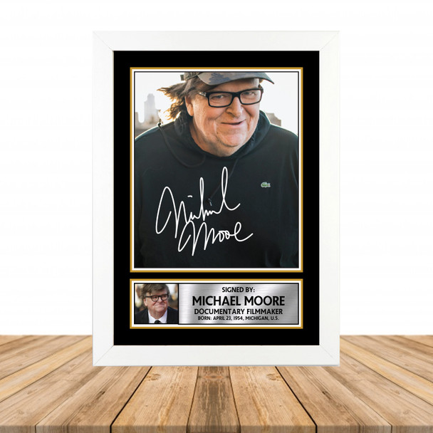 Michael Moore M882 - Television - Autographed Poster Print Photo Signature GIFT