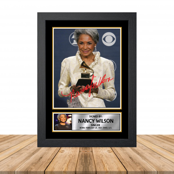 Nancy Wilson M887 - Television - Autographed Poster Print Photo Signature GIFT