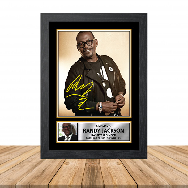 Randy Jackson M903 - Television - Autographed Poster Print Photo Signature GIFT