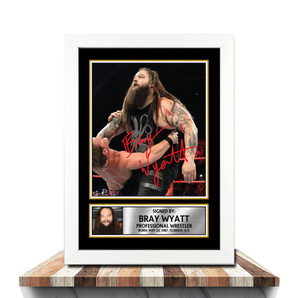 Bray Wyatt M961 - Wrestling - Autographed Poster Print Photo Signature GIFT