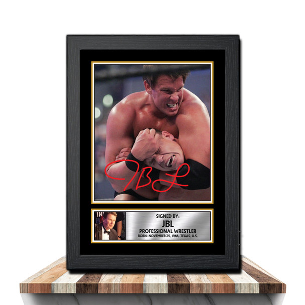JBL M1014 - Wrestling - Autographed Poster Print Photo Signature GIFT