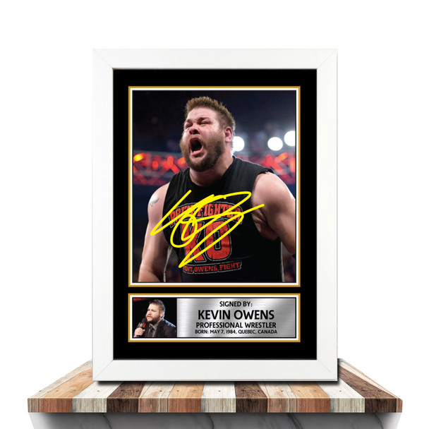 Kevin Owens M1027 - Wrestling - Autographed Poster Print Photo Signature GIFT