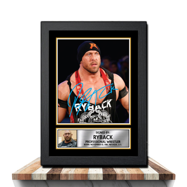 Ryback M1068 - Wrestling - Autographed Poster Print Photo Signature GIFT