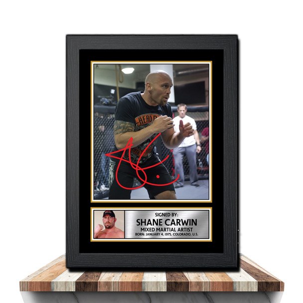 Shane Carwin M1072 Wrestling Autographed Poster Print Photo Signature Gift