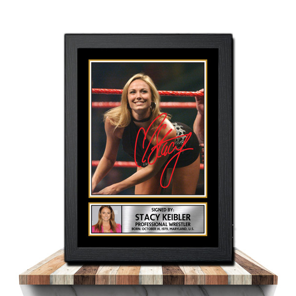 Stacy Keibler M1080 - Wrestling - Autographed Poster Print Photo Signature GIFT