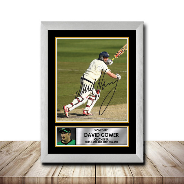 David Hussey M1529 - Cricketer - Autographed Poster Print Photo Signature GIFT