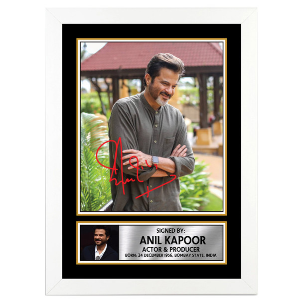 Anil Kapoor M298 - Bollywood - Autographed Poster Print Photo Signature GIFT