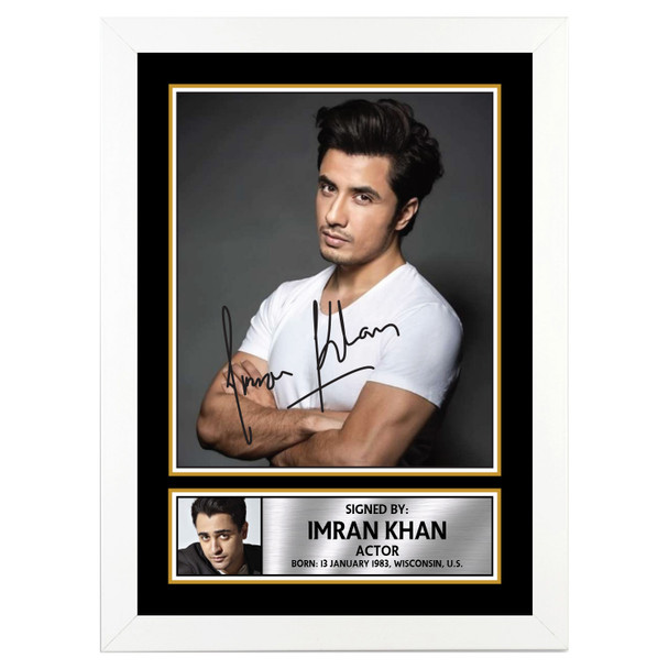Imran Khan M321 - Bollywood - Autographed Poster Print Photo Signature GIFT