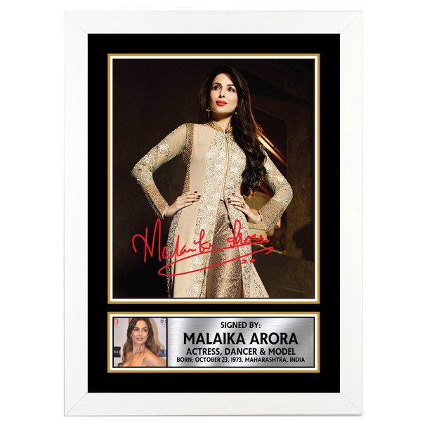 Malaika Arora M346 - Bollywood - Autographed Poster Print Photo Signature GIFT