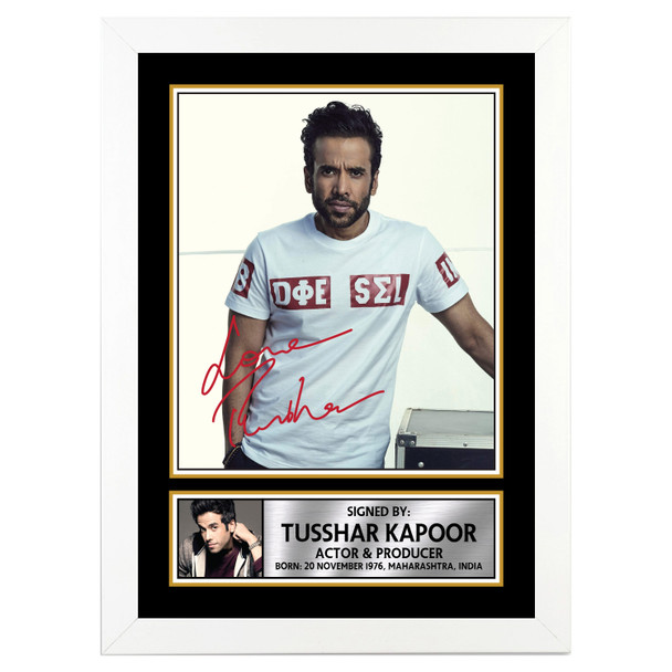 Tusshar Kapoor M395 - Bollywood - Autographed Poster Print Photo Signature GIFT