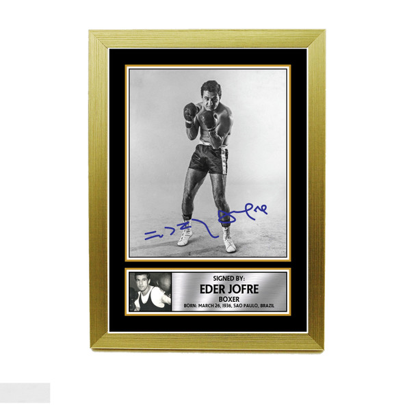 der Jofre M683 - Boxing - Autographed Poster Print Photo Signature GIFT